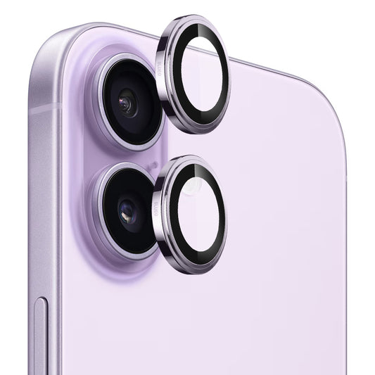 Film de protection Caméra Arrière Blueo Sapphire Crystal pour Apple iPhone 17, Verre Trempé, Mauve