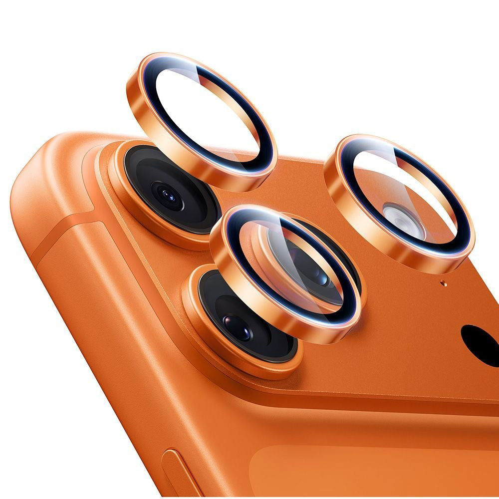 Schutzfolie ESR Armorite für die Rückkamera des Apple iPhone 14 Pro, gehärtetes Glas, Orange