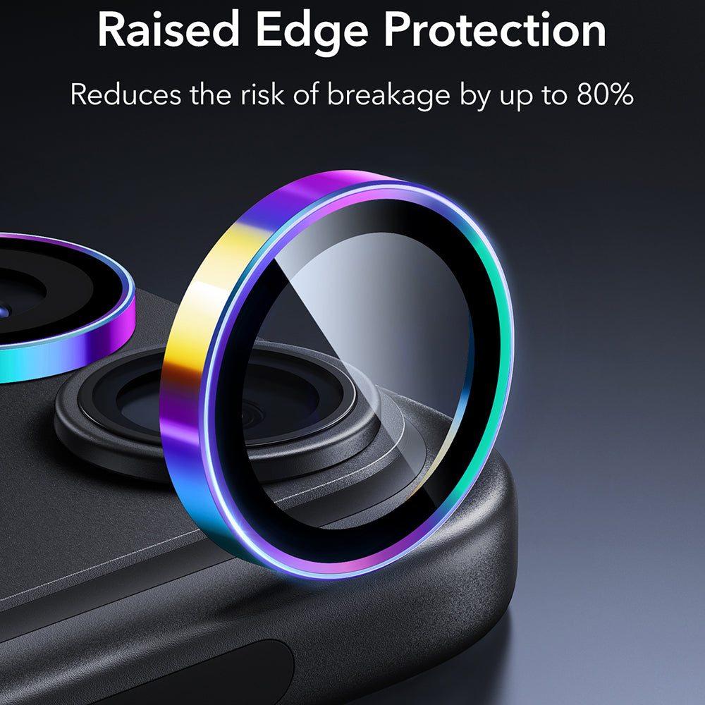Schutzfolie für die Rückkamera ESR Armorite für Apple iPhone 18 Pro / 18 Pro Max, gehärtetes Glas, mehrfarbig