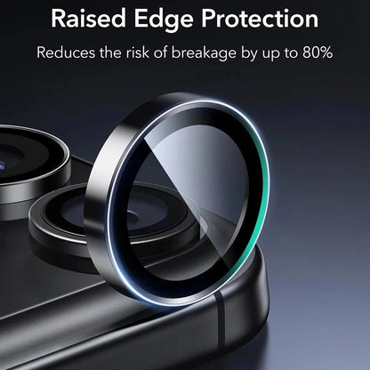 Film de protection pour caméra arrière ESR Armorite pour Apple iPhone 18 Pro / 18 Pro max, Verre trempé, Noir