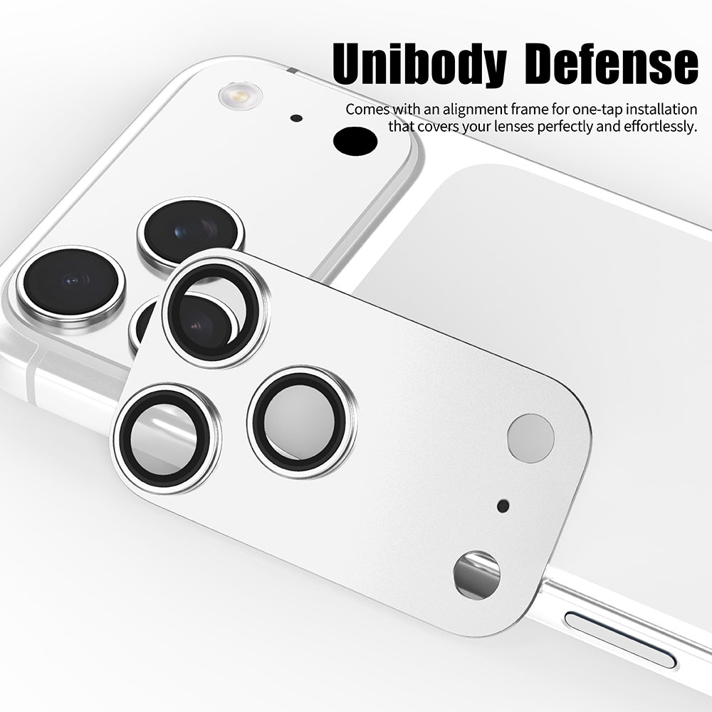 Film de protection pour caméra arrière Lito Crown Halo AR + AF pour Apple iPhone 18 Pro, Verre trempé, Bleu