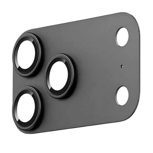 Film de protection pour caméra arrière Lito Crown Halo AR + AF pour Apple iPhone 18 Pro, Verre trempé, Noir