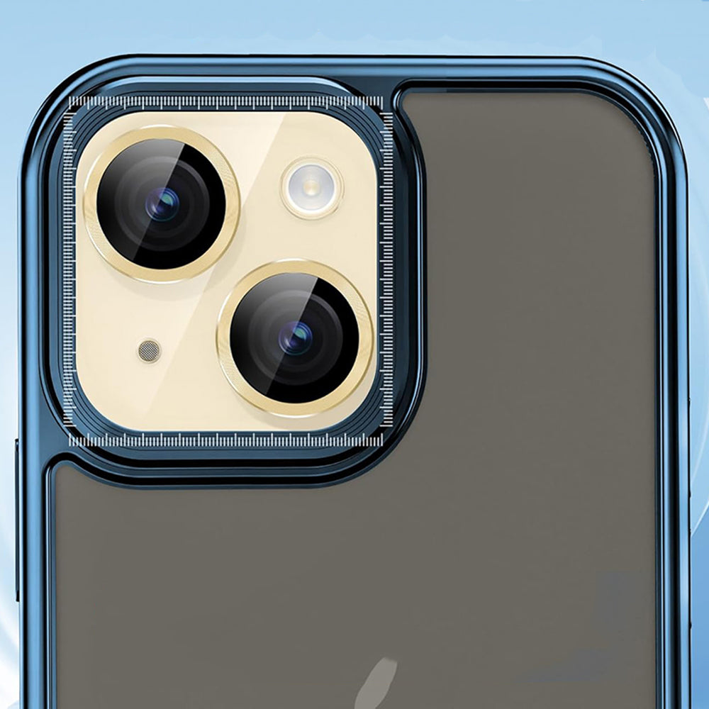 Film de protection pour caméra arrière Lito S+ pour Apple iPhone 14, Verre trempé, Jaune