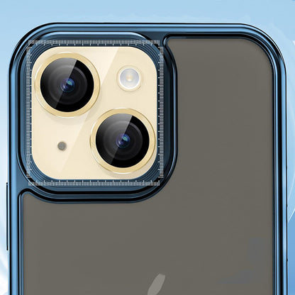 Film de protection pour caméra arrière Lito S+ pour Apple iPhone 14, Verre trempé, Jaune