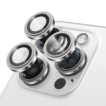 Film de protection pour caméra arrière Lito S+ pour Apple iPhone 17 Pro Max / 17 Pro, Verre Trempé, Argenté