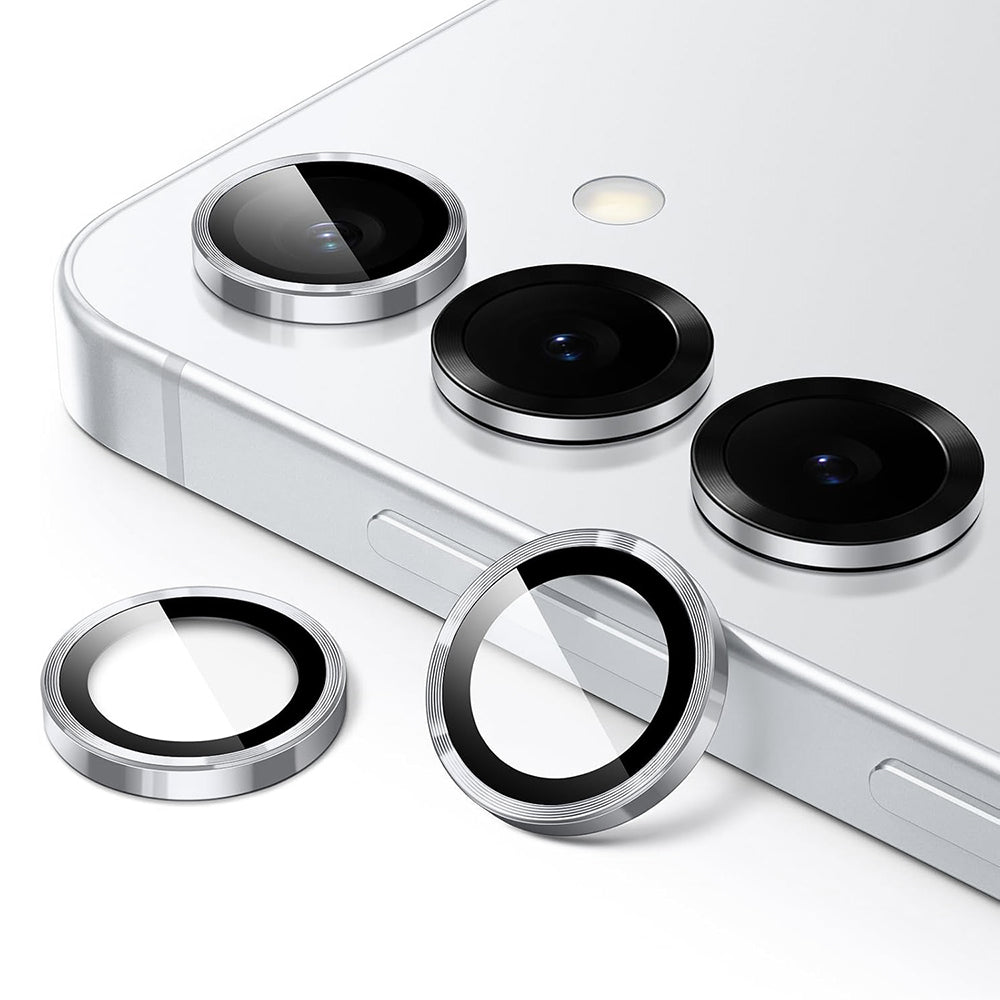 Film de protection pour caméra arrière Lito S+ pour Samsung Galaxy S26 Plus / S26, Verre Trempé, Argenté