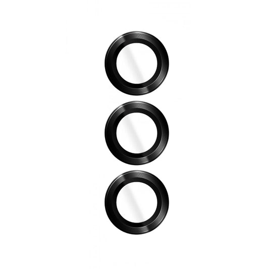 Film de protection pour caméra arrière Lito S+ pour Samsung Galaxy S26 Plus / S26, Verre trempé, Noir.