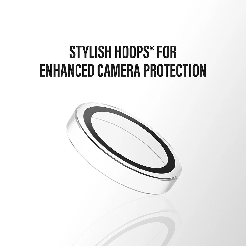 Film de protection pour caméra arrière PanzerGlass Hoops pour Apple iPhone 17 Pro, Verre Trempé, Transparent