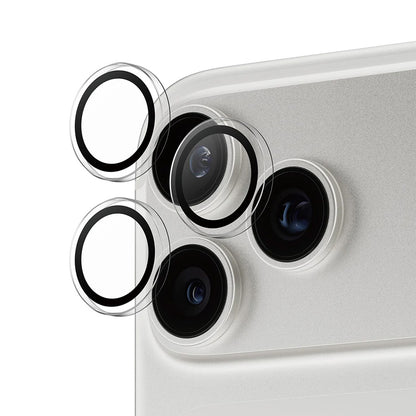 Film de protection pour caméra arrière PanzerGlass Hoops pour Apple iPhone 17 Pro, Verre Trempé, Transparent