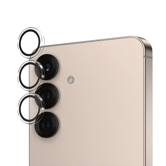 Film de protection pour caméra arrière PanzerGlass Hoops pour Samsung Galaxy S25 S931, Verre Trempé, Transparent