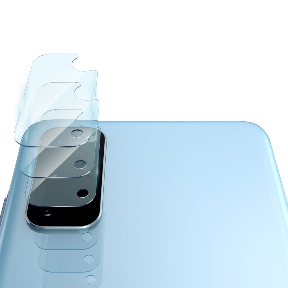 Film de protection pour caméra arrière Ringke IDGL pour Samsung Galaxy S20 5G G981 / S20 G980, Verre Trempé, Set de 3 pièces, Transparent