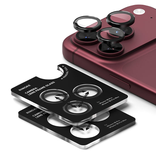 Ringke Rückkamera-Schutzfolie für Apple iPhone 18 Pro / 18 Pro Max, gehärtetes Glas, 2er-Set, transparent