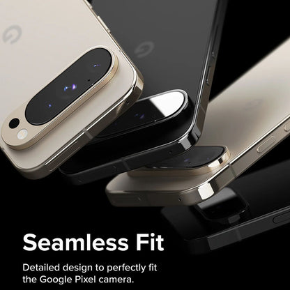 Film de protection pour caméra arrière Ringke pour Google Pixel 9 Pro, Verre trempé, Lot de 3 pièces, Transparent