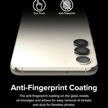 Schutzfolie Ringke für die Rückkamera des Samsung Galaxy S23+ S916 / S23 S911, gehärtetes Glas, Schwarz