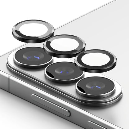 Schutzfolie Ringke für die Rückkamera des Samsung Galaxy S26 Plus S947 / S26, gehärtetes Glas, Set mit 2 Stück, Schwarz