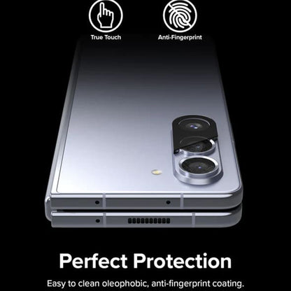 Film de protection pour caméra arrière Ringke pour Samsung Galaxy Z Fold5 F946, Verre trempé, Lot de 2 pièces, Transparent