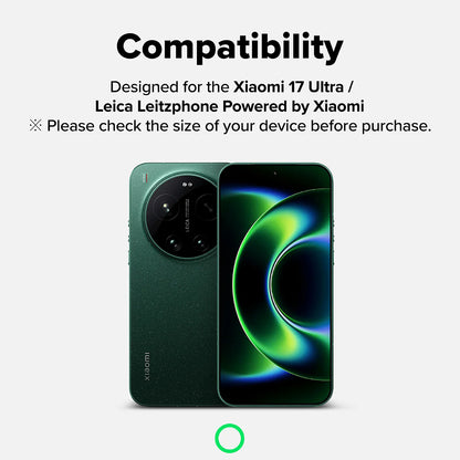 Film de protection pour caméra arrière Ringke pour Xiaomi 17 Ultra, verre trempé, lot de 2 pièces, transparent