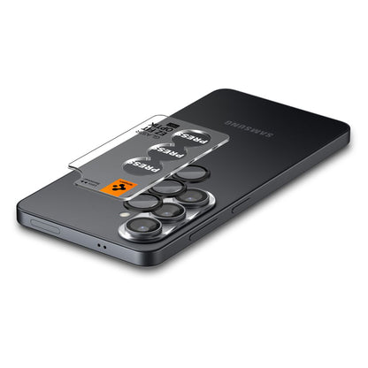 Schutzfolie für die Rückkamera Spigen GlastR EZ FIT Optik Pro HD für Samsung Galaxy S26 Plus S947, Gehärtetes Glas, Set mit 2 Stück, Schwarz