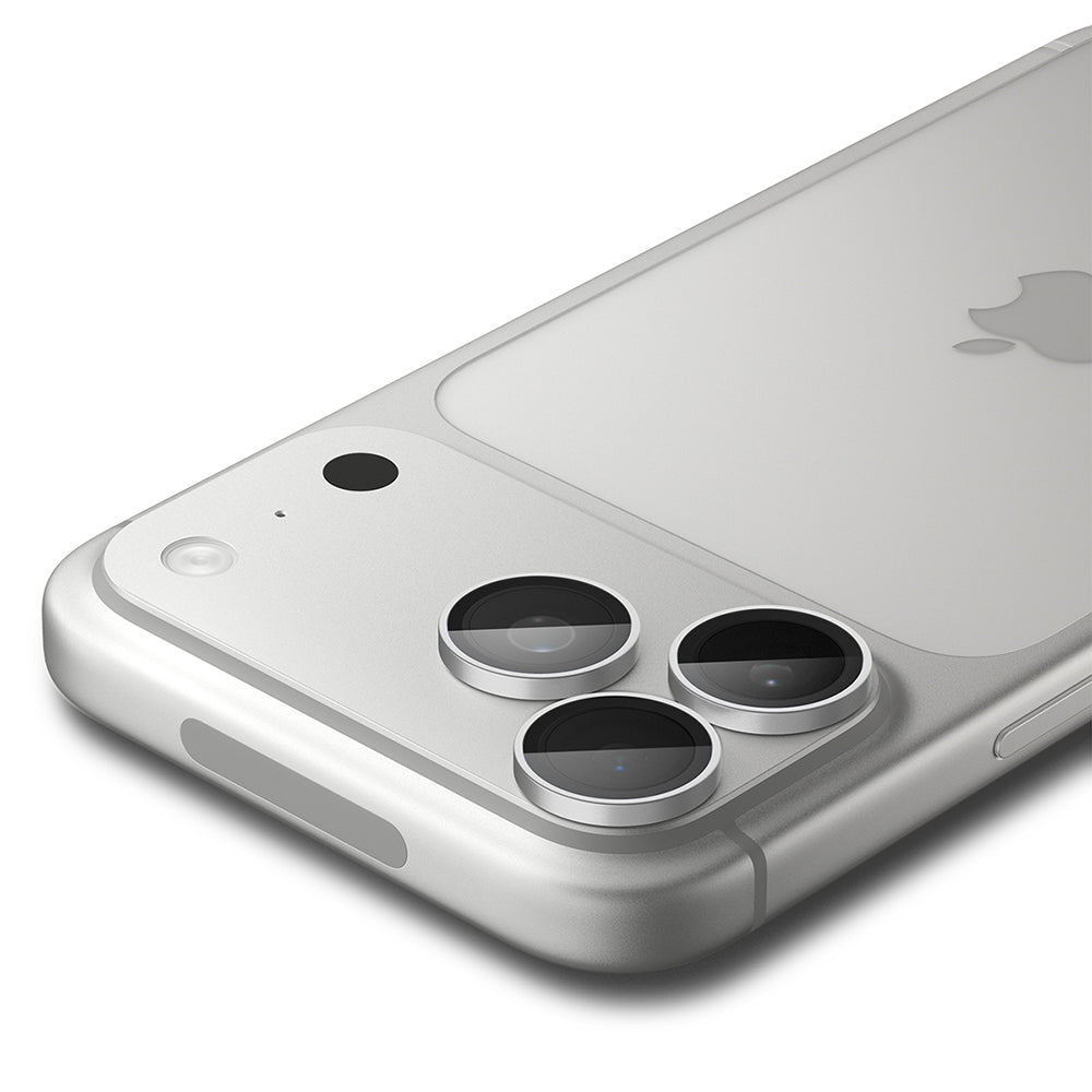 Schutzfolie für die Rückkamera Spigen GlastR EZ FIT Optik Pro für Apple iPhone 18 Pro / 18 Pro Max, gehärtetes Glas, 2er-Set, Silber AGL12046