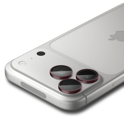 Film de protection pour caméra arrière Spigen GlastR EZ FIT Optik Pro pour Apple iPhone 18 Pro / 18 Pro Max, Verre trempé, Lot de 2 pièces, Bordeaux AGL12044