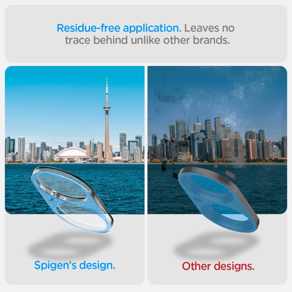 Spigen GlastR Optik Rückkamera-Schutzfolie für Apple iPhone 16 Plus / 16, gehärtetes Glas, 2er-Set, transparent AGL07923