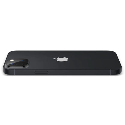 Techsuit Rückkamera-Schutzfolie für Apple iPhone 14 Plus / 14, gehärtetes Glas, Schwarz