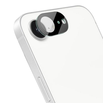 Film de protection pour caméra arrière Techsuit pour Apple iPhone 17e / 16e, Verre trempé, Noir