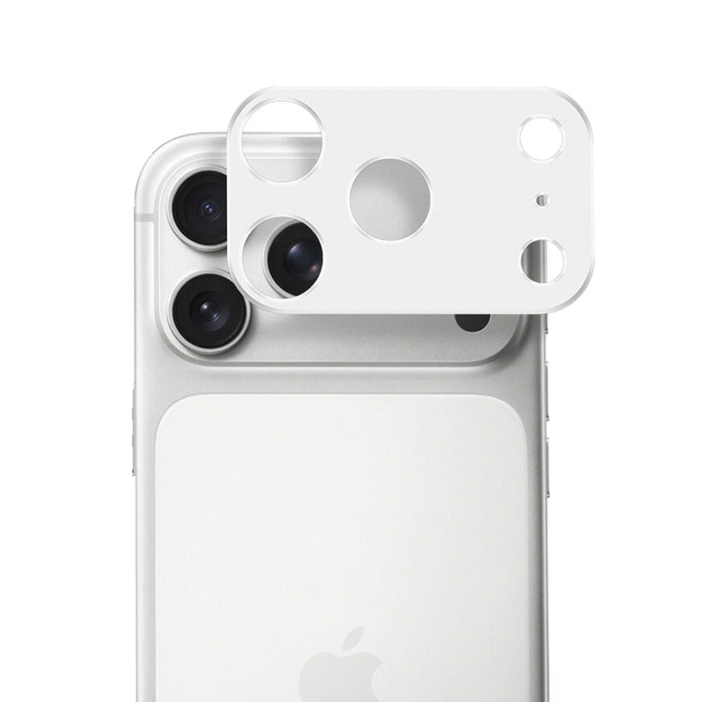 Rückkamera-Schutzfolie Techsuit für Apple iPhone 17 Pro Max, gehärtetes Glas, silberfarben