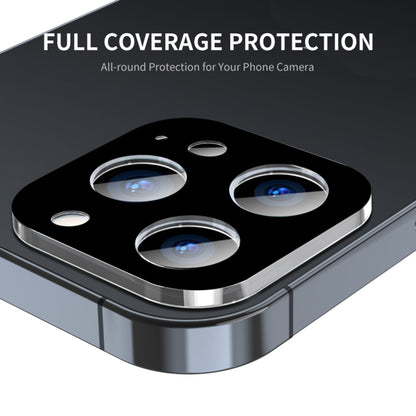 Film de protection pour caméra arrière Techsuit pour Apple iPhone 17, Verre Trempé, Noir