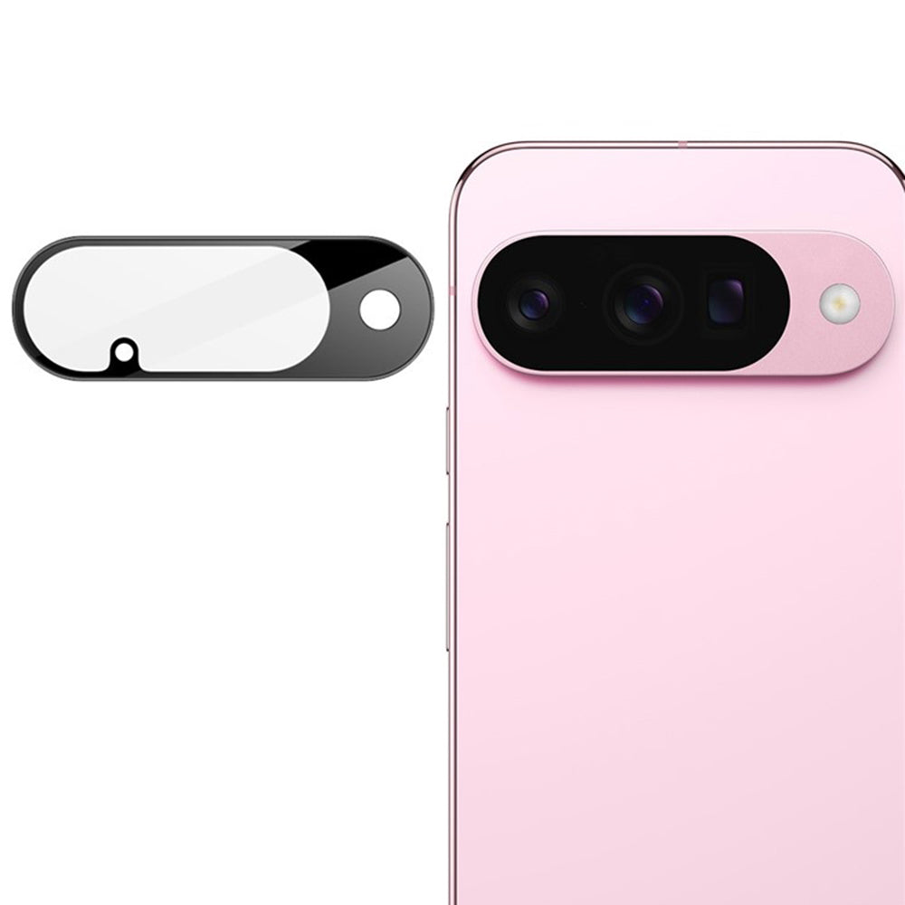 Film de protection pour caméra arrière Techsuit pour Google Pixel 10, verre trempé, noir
