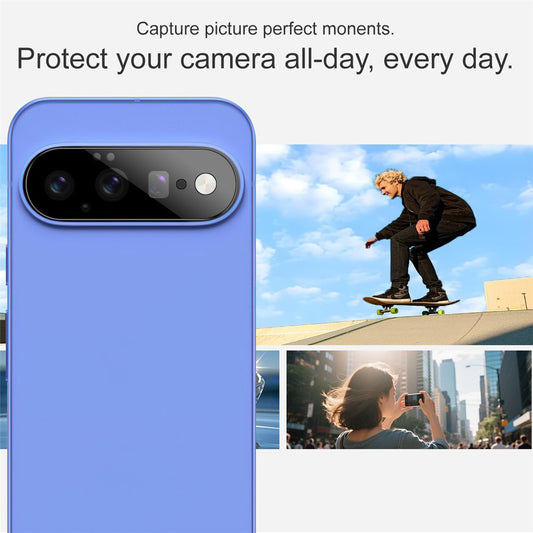 Film de protection pour caméra arrière Techsuit pour Google Pixel 11, verre trempé, noir