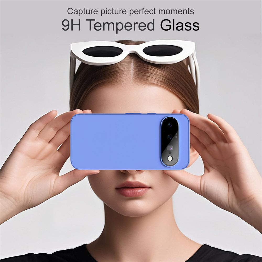 Film de protection pour caméra arrière Techsuit pour Google Pixel 11, verre trempé, noir