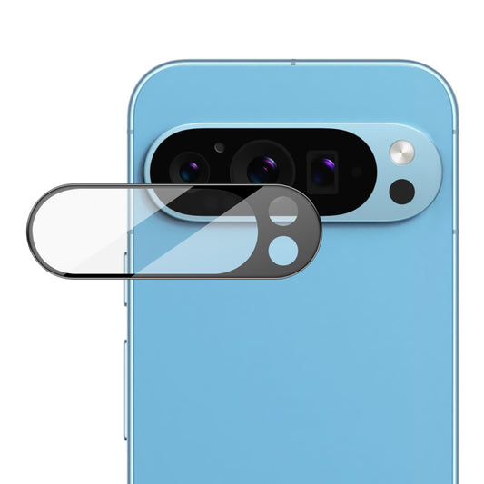 Techsuit Rückkamera-Schutzfolie für Google Pixel 9 Pro XL, gehärtetes Glas, schwarz