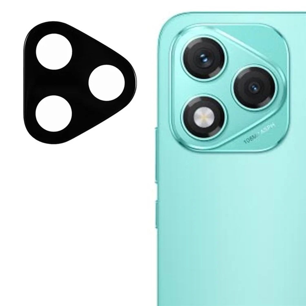 Techsuit Rückkamera-Schutzfolie für Honor 400 Lite, gehärtetes Glas, schwarz