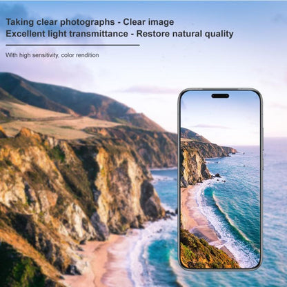 Film de protection pour caméra arrière Techsuit pour Honor Magic8 Pro, Verre Trempé, Noir