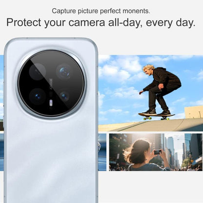 Film de protection pour caméra arrière Techsuit pour Honor Magic8 Pro, Verre Trempé, Noir