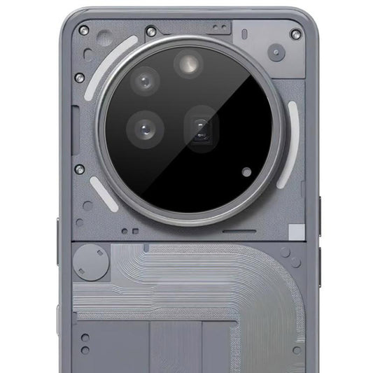 Techsuit Rückkamera-Schutzfolie für Nothing Phone (3a) Pro, gehärtetes Glas, schwarz