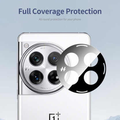 Film de protection pour caméra arrière Techsuit pour OnePlus 12, verre trempé, noir