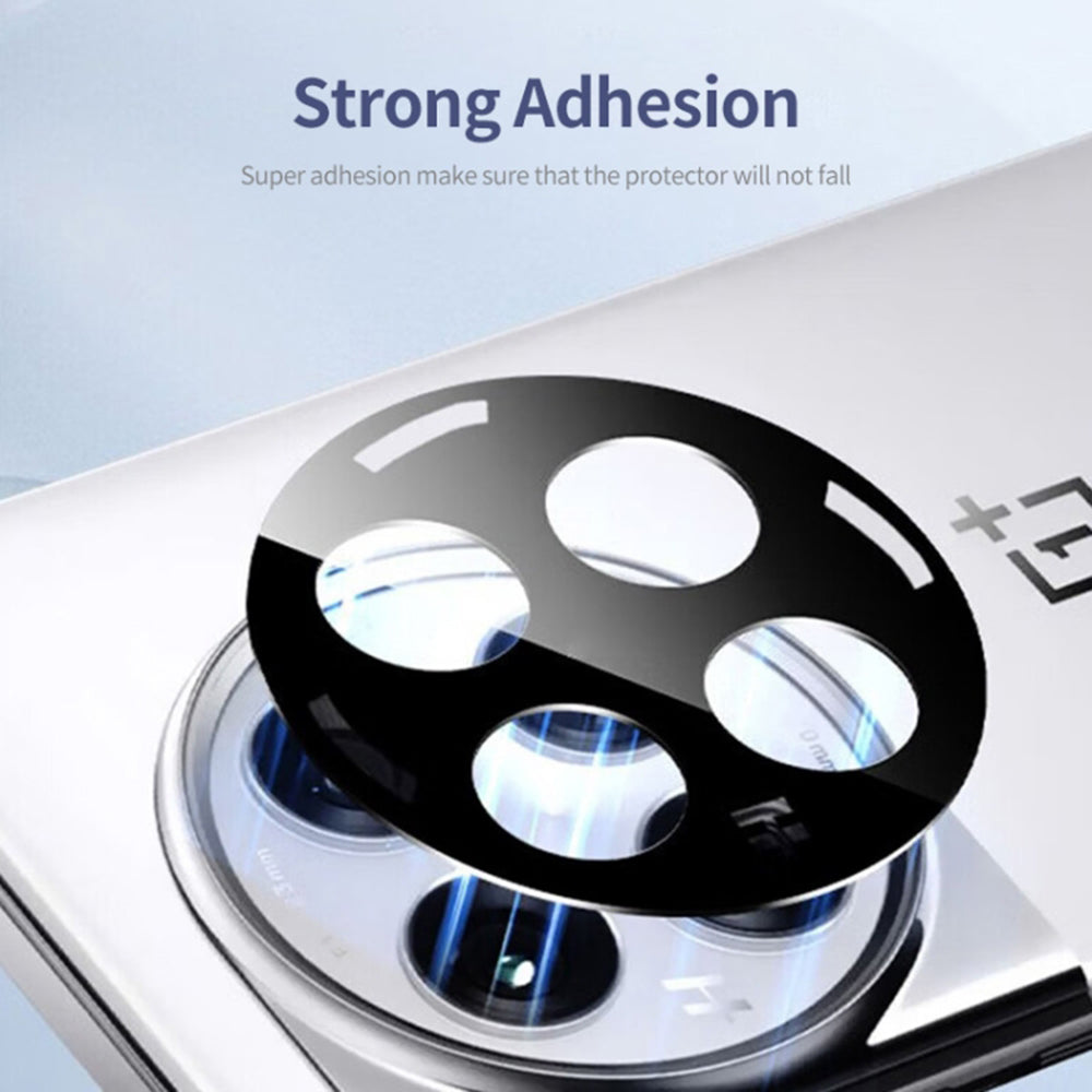Film de protection pour caméra arrière Techsuit pour OnePlus 12, verre trempé, noir