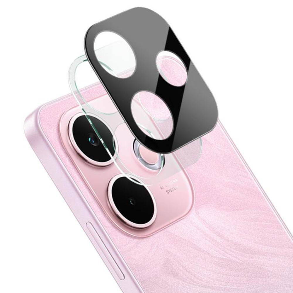 Techsuit Rear Camera Protective Film for Oppo A5 Pro 4G / A5 Pro, Tempered Glass, Black
