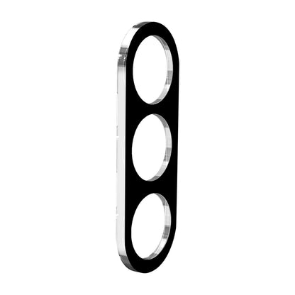 Film de protection pour caméra arrière Techsuit pour Samsung Galaxy A55 5G A556, Verre trempé, Noir