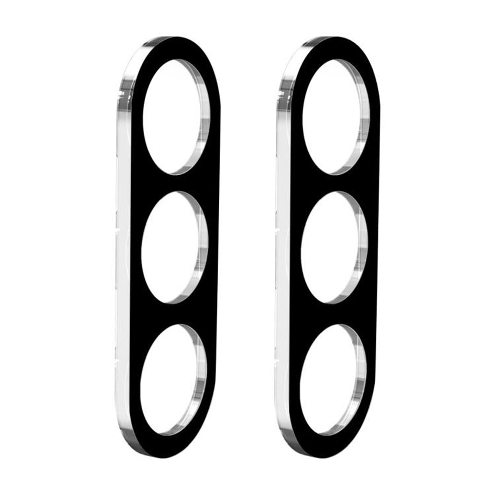 Techsuit Rear Camera Protective Film for Samsung Galaxy S25 FE, Tempered Glass, Black