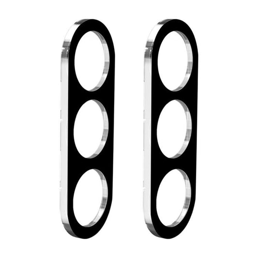 Techsuit Rückkamera-Schutzfolie für Samsung Galaxy S25 FE, gehärtetes Glas, schwarz