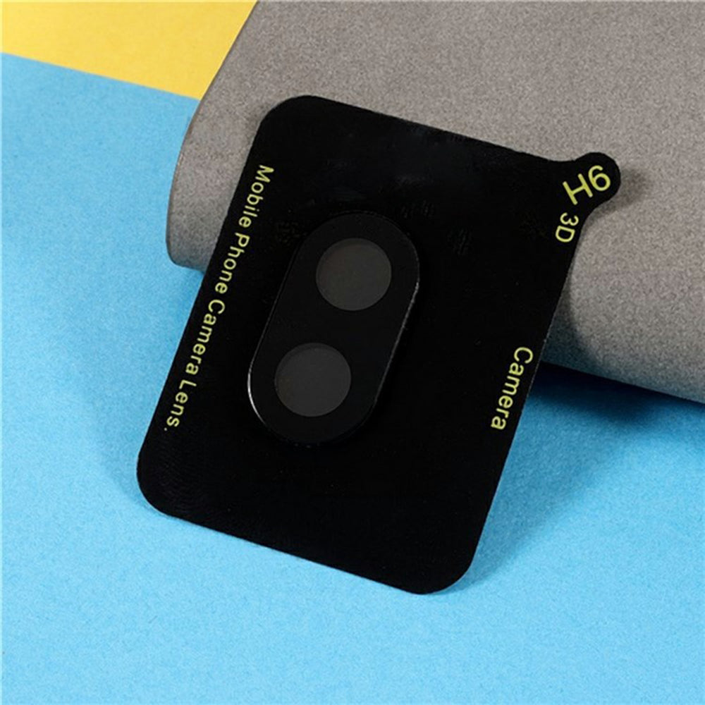 Techsuit Rear Camera Protective Film for Samsung Galaxy Z Flip7 F766, Tempered Glass, Black