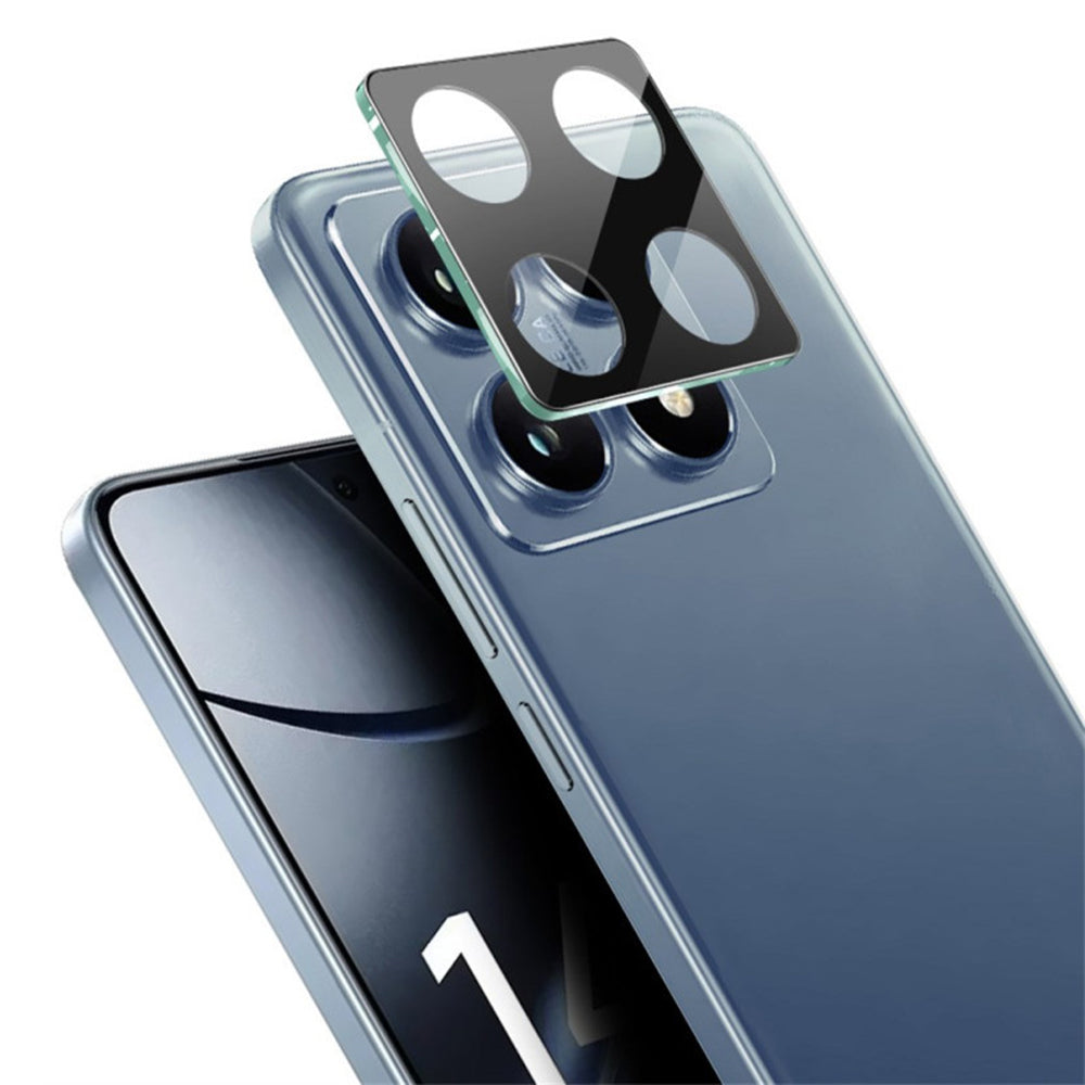 Techsuit Rear Camera Protective Film for Xiaomi 14T Pro, Tempered Glass, Black