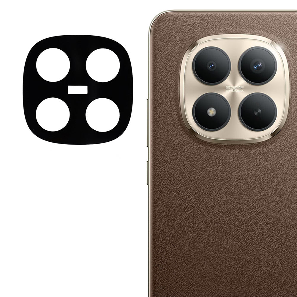 Film de protection pour caméra arrière Techsuit pour Xiaomi Poco M8 Pro / Redmi Note 15 Pro+ 5G, Verre Trempé, Noir