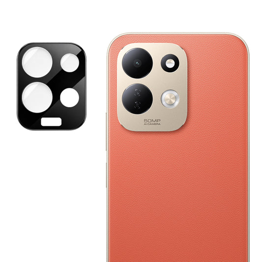 Film de protection pour caméra arrière Techsuit pour Xiaomi Redmi 17 5G / 17 4G, Verre trempé, Noir