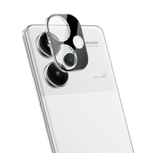 Film de protection pour caméra arrière Techsuit pour Xiaomi Redmi Note 13 Pro+, Verre trempé, Noir
