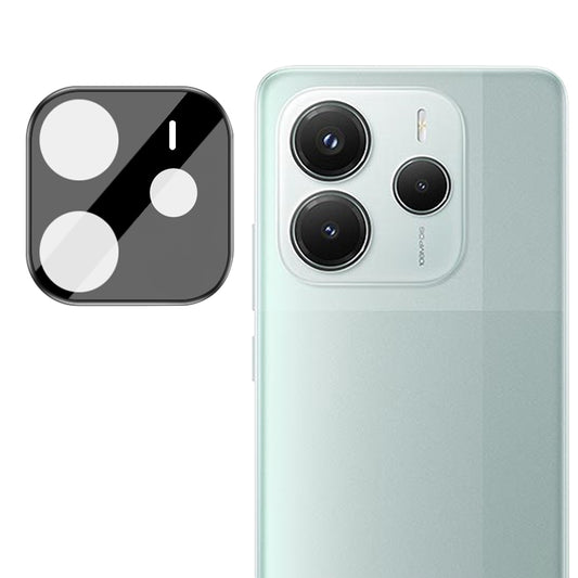Film de protection pour caméra arrière Techsuit pour Xiaomi Redmi Note 14 5G, Verre trempé, Noir