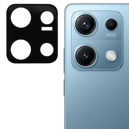 Film de protection pour caméra arrière Techsuit pour Xiaomi Redmi Note 14S, Verre trempé, Noir